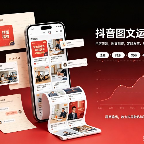 洪江抖音图文代运营服务